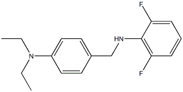 N-{[4-(diethylamino)phenyl]methyl}-2,6-difluoroaniline