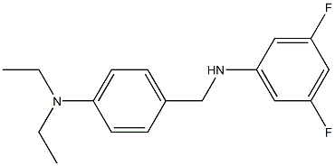 N-{[4-(diethylamino)phenyl]methyl}-3,5-difluoroaniline