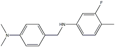 N-{[4-(dimethylamino)phenyl]methyl}-3-fluoro-4-methylaniline