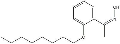 N-{1-[2-(octyloxy)phenyl]ethylidene}hydroxylamine Structure