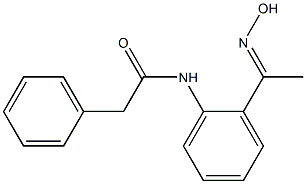 N-{2-[(1E)-N-hydroxyethanimidoyl]phenyl}-2-phenylacetamide