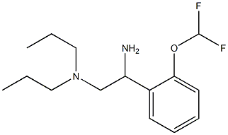 N-{2-amino-2-[2-(difluoromethoxy)phenyl]ethyl}-N,N-dipropylamine