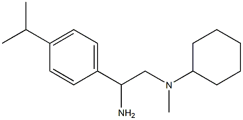 N-{2-amino-2-[4-(propan-2-yl)phenyl]ethyl}-N-methylcyclohexanamine