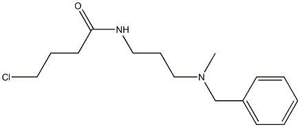 N-{3-[benzyl(methyl)amino]propyl}-4-chlorobutanamide