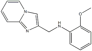 N-{imidazo[1,2-a]pyridin-2-ylmethyl}-2-methoxyaniline Structure