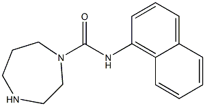 N-1-naphthyl-1,4-diazepane-1-carboxamide Structure