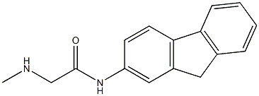 N-9H-fluoren-2-yl-2-(methylamino)acetamide