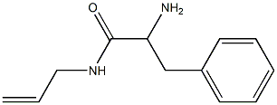 N-allyl-2-amino-3-phenylpropanamide Structure