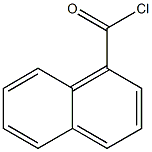 naphthalene-1-carbonyl chloride 结构式
