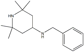 N-benzyl-2,2,6,6-tetramethylpiperidin-4-amine 化学構造式