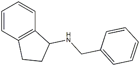 N-ベンジルインダン-1-アミン 化学構造式