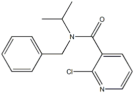 N-benzyl-2-chloro-N-(propan-2-yl)pyridine-3-carboxamide Structure