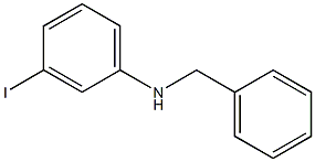 N-benzyl-3-iodoaniline Struktur