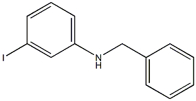 N-benzyl-3-iodoaniline Structure