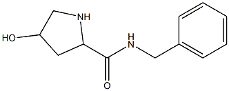 N-benzyl-4-hydroxypyrrolidine-2-carboxamide Structure