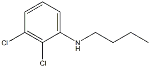 N-butyl-2,3-dichloroaniline 结构式