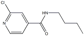 N-butyl-2-chloropyridine-4-carboxamide 结构式