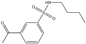 N-butyl-3-acetylbenzene-1-sulfonamide|