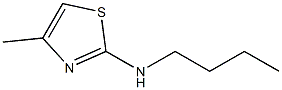 N-butyl-4-methyl-1,3-thiazol-2-amine 化学構造式