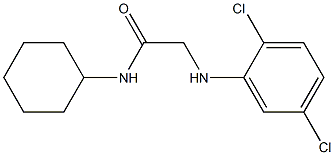  N-cyclohexyl-2-[(2,5-dichlorophenyl)amino]acetamide