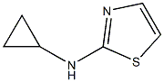 N-cyclopropyl-1,3-thiazol-2-amine 化学構造式