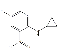  N-cyclopropyl-4-methoxy-2-nitroaniline