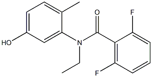 N-ethyl-2,6-difluoro-N-(5-hydroxy-2-methylphenyl)benzamide|