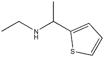 N-ethyl-N-(1-thien-2-ylethyl)amine,,结构式