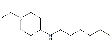 N-hexyl-1-(propan-2-yl)piperidin-4-amine Structure