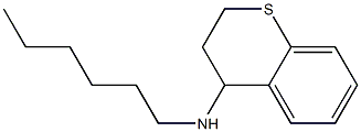 N-hexyl-3,4-dihydro-2H-1-benzothiopyran-4-amine Structure