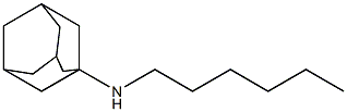 N-hexyladamantan-1-amine Structure