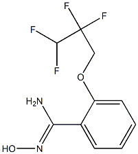 N'-hydroxy-2-(2,2,3,3-tetrafluoropropoxy)benzene-1-carboximidamide Structure