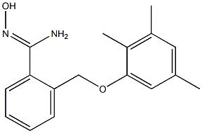 N'-hydroxy-2-(2,3,5-trimethylphenoxymethyl)benzene-1-carboximidamide