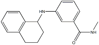 N-methyl-3-(1,2,3,4-tetrahydronaphthalen-1-ylamino)benzamide