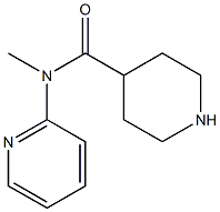 N-methyl-N-(pyridin-2-yl)piperidine-4-carboxamide