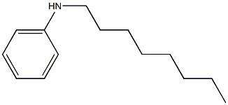 N-octylaniline Structure