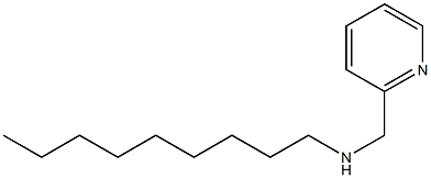 nonyl(pyridin-2-ylmethyl)amine,,结构式