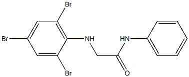 N-phenyl-2-[(2,4,6-tribromophenyl)amino]acetamide