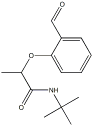 N-tert-butyl-2-(2-formylphenoxy)propanamide