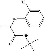 N-tert-butyl-2-[(2-chlorophenyl)amino]propanamide