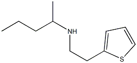 pentan-2-yl[2-(thiophen-2-yl)ethyl]amine Structure