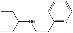 pentan-3-yl[2-(pyridin-2-yl)ethyl]amine Struktur