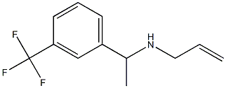 prop-2-en-1-yl({1-[3-(trifluoromethyl)phenyl]ethyl})amine Struktur