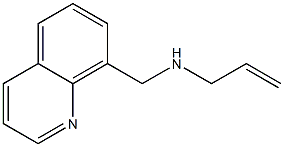 prop-2-en-1-yl(quinolin-8-ylmethyl)amine 结构式