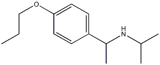 propan-2-yl[1-(4-propoxyphenyl)ethyl]amine