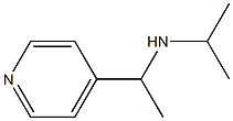 propan-2-yl[1-(pyridin-4-yl)ethyl]amine Struktur