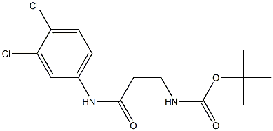  tert-butyl N-{2-[(3,4-dichlorophenyl)carbamoyl]ethyl}carbamate