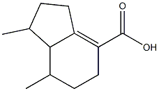  1,7-Dimethyl-2,3,5,6,7,7a-hexahydro-1H-indene-4-carboxylic acid