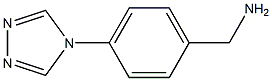 4-[1,2,4]Triazol-4-yl-benzylamine,,结构式