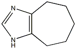 1,4,5,6,7,8-Hexahydrocyclohepta[d]imidazole 结构式